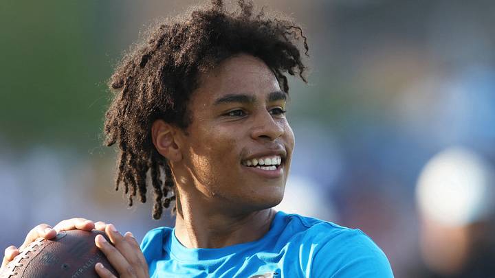 Carolina Panthers wide receiver Jalen Coker Carolina Panthers wide receiver Jalen Coker