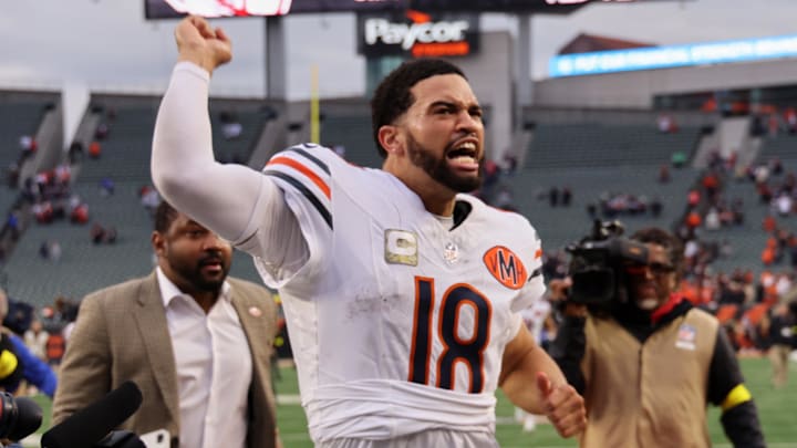 Chicago Bears quarterback Caleb Williams