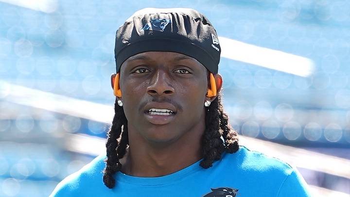 Carolina Panthers cornerback Jaycee Horn Carolina Panthers cornerback Jaycee Horn