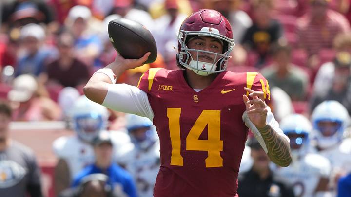 USC quarterback Jayden Maiava is among the top 2027 NFL Draft prospects who could attract QB-needy teams next April.Images USC quarterback Jayden Maiava is among the top 2027 NFL Draft prospects who could attract QB-needy teams next April.Images