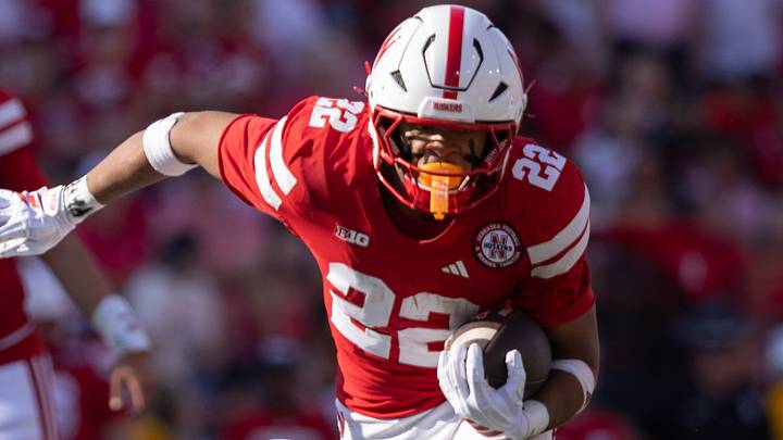 Michigan State Spartans defensive lineman Ben Roberts (55) attempts to tackle Nebraska football running back Isaiah Mozee