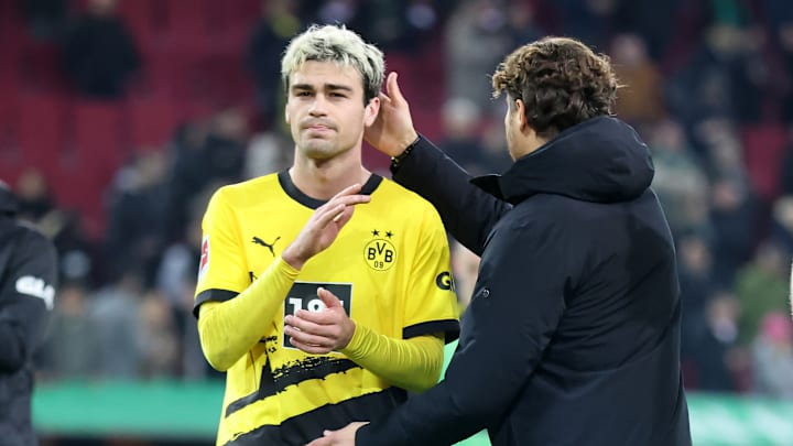 Giovanni Reyna mit Edin Terzic