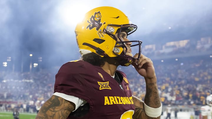 Arizona State Sun Devils wide receiver Jordyn Tyson (0)