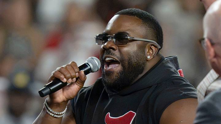 Sep 26, 2026; Tuscaloosa, AL, USA; Mark Ingram, Alabama’s first Heisman Trophy winner, speaks after being introduced as a College Football Hall of Fame inductee at Saban Field at Bryant Denny Stadium. Mandatory Credit: Gary Cosby Jr.-Tuscaloosa News Sep 26, 2026; Tuscaloosa, AL, USA; Mark Ingram, Alabama’s first Heisman Trophy winner, speaks after being introduced as a College Football Hall of Fame inductee at Saban Field at Bryant Denny Stadium. Mandatory Credit: Gary Cosby Jr.-Tuscaloosa News
