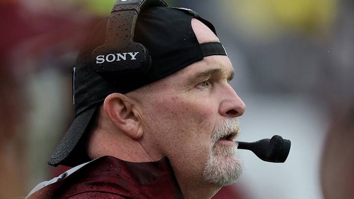 Washington Commanders head coach Dan Quinn