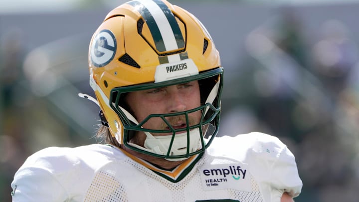 Green Bay Packers offensive tackle Brant Banks Green Bay Packers offensive tackle Brant Banks