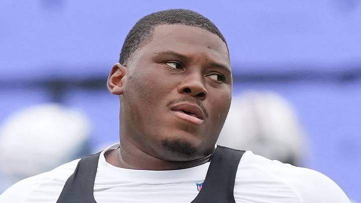 Carolina Panthers defensive lineman Derrick Brown 