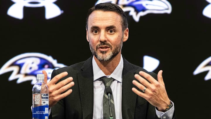 Baltimore Ravens head coach Jesse Minter