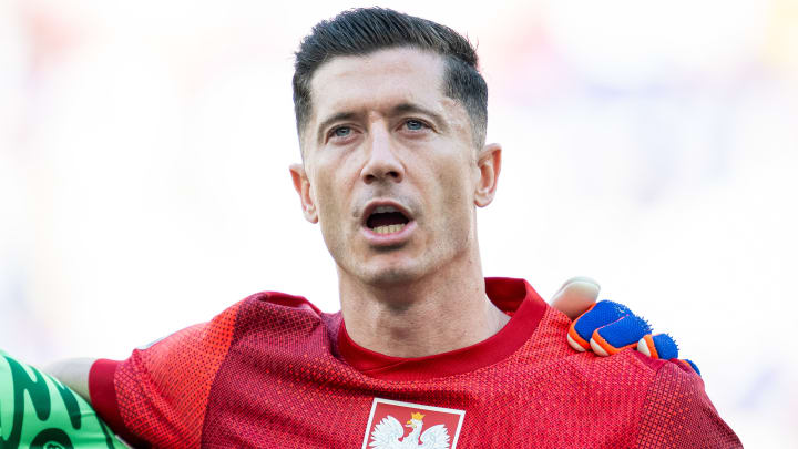 Robert Lewandowski a marqué face aux Bleus.