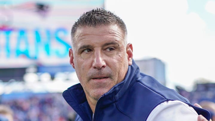New England Patriots coach Mike Vrabel heads of the locker room after the game against the Tennessee Titans. New England Patriots coach Mike Vrabel heads of the locker room after the game against the Tennessee Titans.