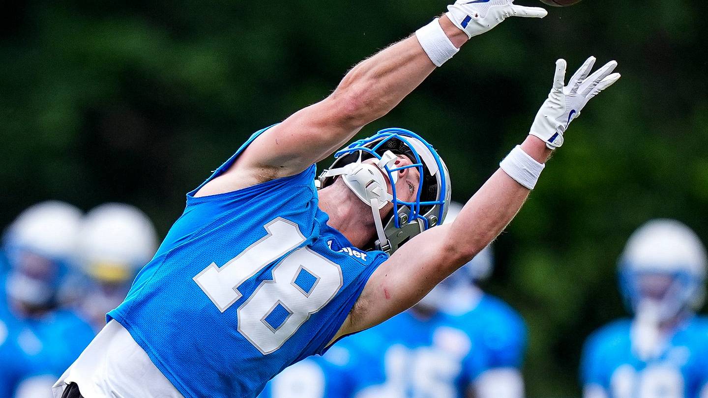 Isaac TeSlaa may be slowly losing his grip on anointed role in Lions' offense