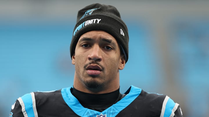 Carolina Panthers running back Chuba Hubbard