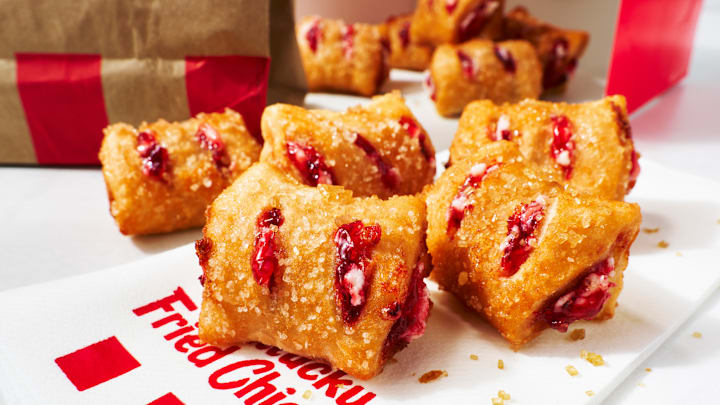 KFC adds Strawberry and Creme Pie Popppers