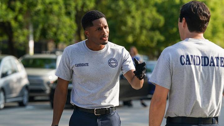 CHICAGO FIRE -- "New Blood" Episode 1501 -- Pictured: Da'Vinchi as Marcus Burke 
