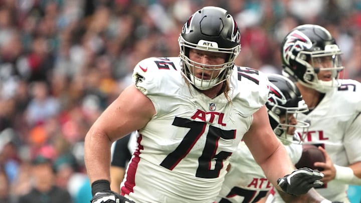Atlanta Falcons offensive tackle Kaleb McGary is set to miss "significant time" with a leg injury.
