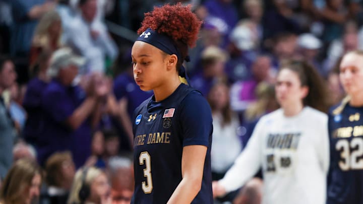 Hidalgo and the Irish led in the third quarter but ultimately lost to the Horned Frogs on Saturday. 