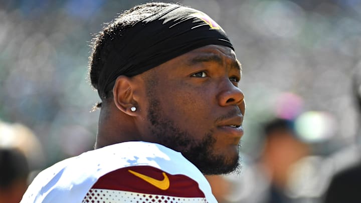 Washington Commanders defensive tackle Daron Payne Washington Commanders defensive tackle Daron Payne