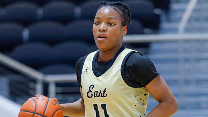 Plano East sophomore guard Arianna Robinson, rated No. 12 nationally in the 2028 recruiting class, is one of many Texas high school hoops stars who made big impacts on the court in the first half of the season.