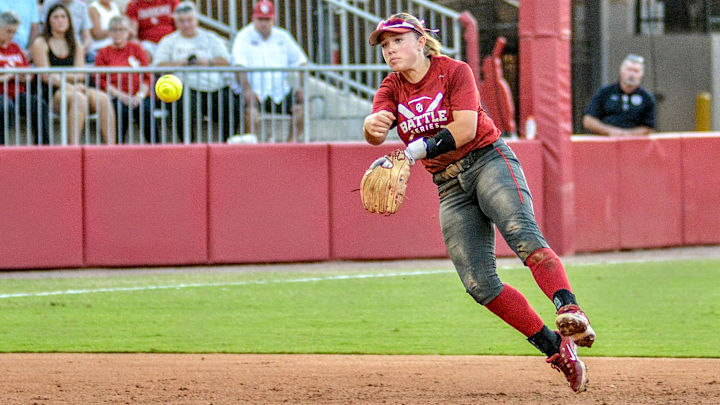 Oklahoma infielder Gabbie Garcia Oklahoma infielder Gabbie Garcia