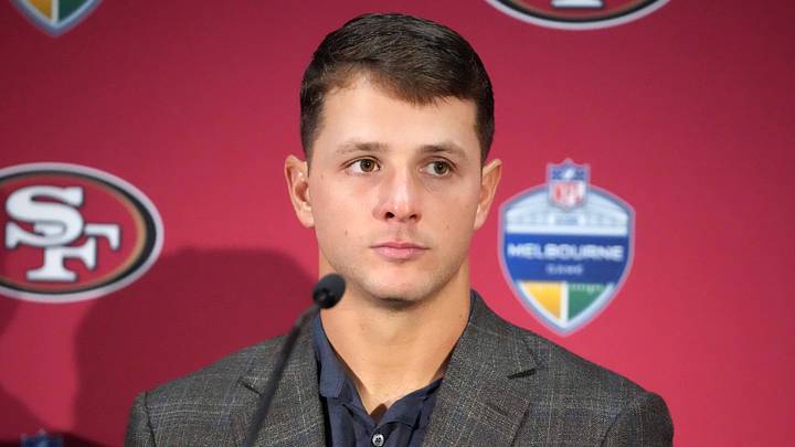 San Francisco 49ers quarterback Brock Purdy