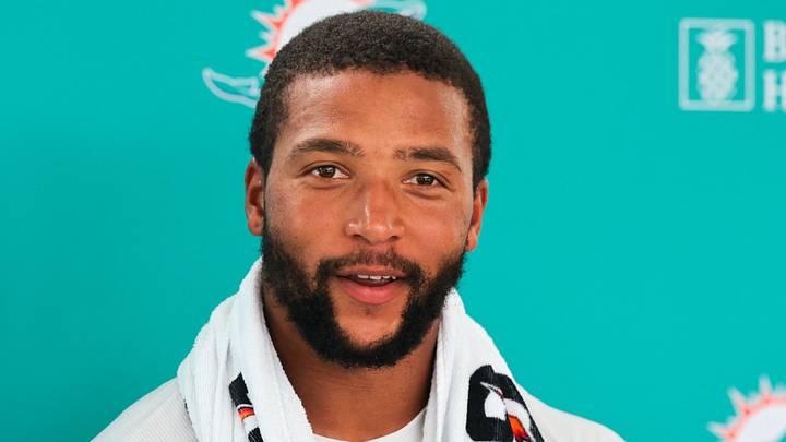 Miami Dolphins safety Dante Trader Jr. Miami Dolphins safety Dante Trader Jr.