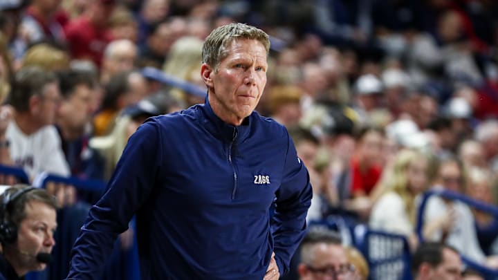 Gonzaga Bulldogs head coach Mark Few.