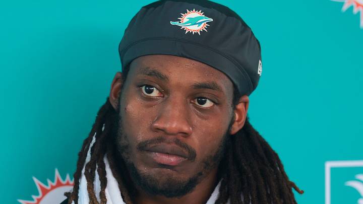 Miami Dolphins running back Jaylen Wright Miami Dolphins running back Jaylen Wright
