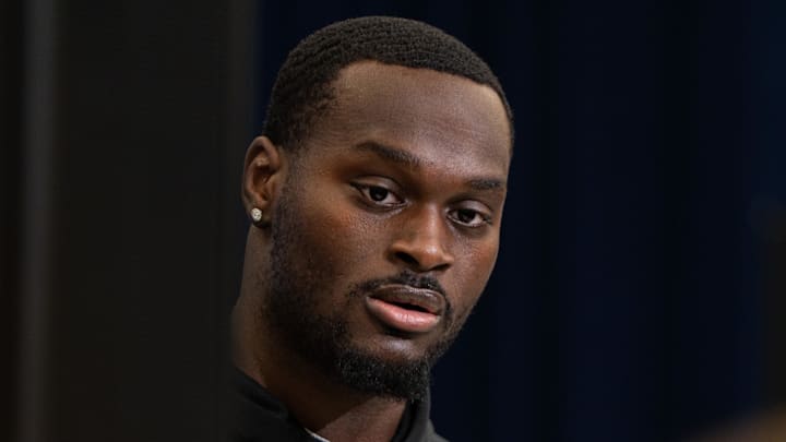 Notre Dame Fighting Irish running back Jeremiyah Love