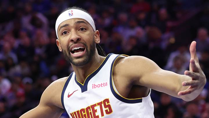 Jan 5, 2026; Philadelphia, Pennsylvania, USA; Denver Nuggets forward Zeke Nnaji (22) reacts to a play against the Philadelphia 76ers during the third quarter at Xfinity Mobile Arena. Mandatory Credit: Bill Streicher-Imagn Images Jan 5, 2026; Philadelphia, Pennsylvania, USA; Denver Nuggets forward Zeke Nnaji (22) reacts to a play against the Philadelphia 76ers during the third quarter at Xfinity Mobile Arena. Mandatory Credit: Bill Streicher-Imagn Images