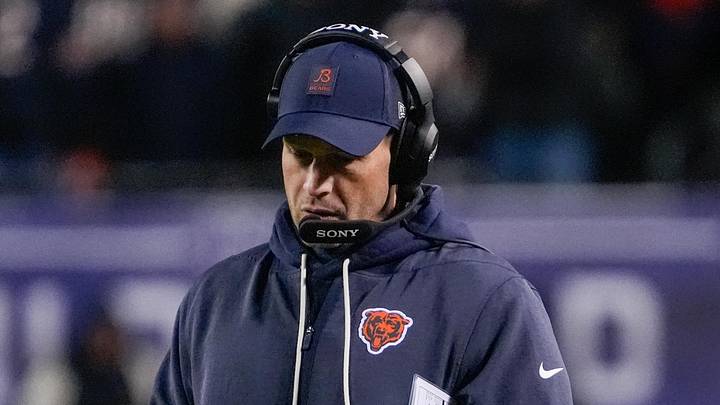 Chicago Bears head coach Ben Johnson