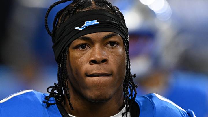 Detroit Lions running back Jahmyr Gibbs Detroit Lions running back Jahmyr Gibbs