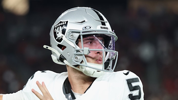 Las Vegas Raiders QB Cam Miller