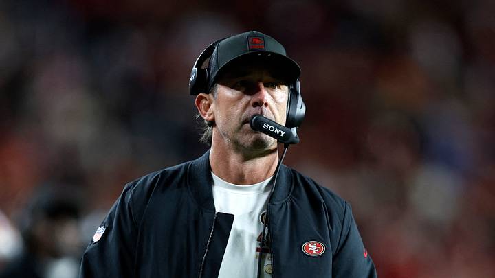 San Francisco 49ers head coach Kyle Shanahan