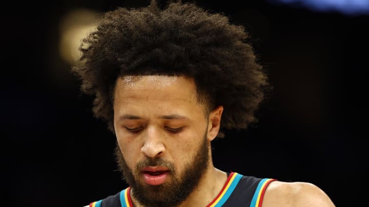 Jan 29, 2026; Phoenix, Arizona, USA; Detroit Pistons guard Cade Cunningham (2) : Mark J. Rebilas-Imagn Images