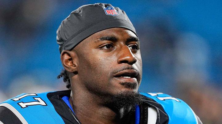 Carolina Panthers wide receiver Xavier Legette
