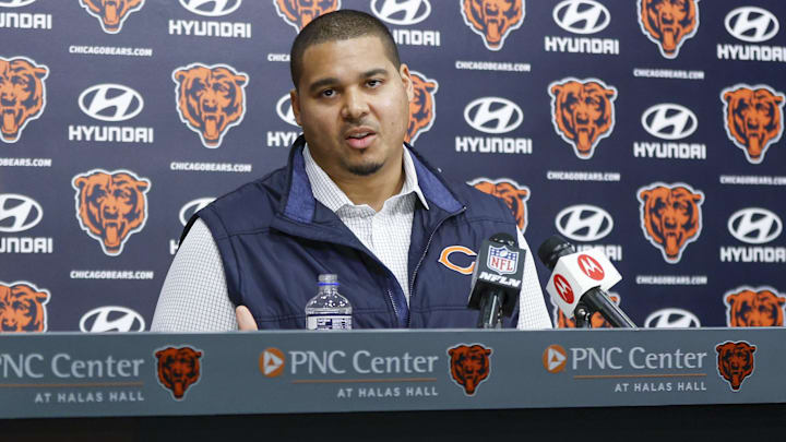Chicago Bears general manager Ryan Poles