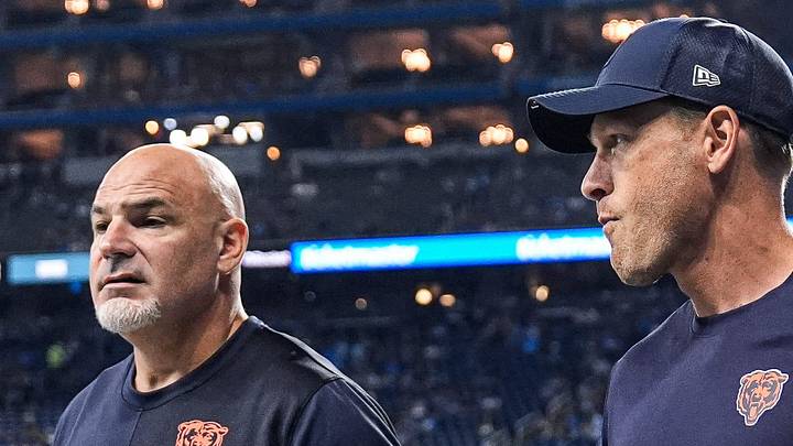Chicago Bears head coach Ben Johnson