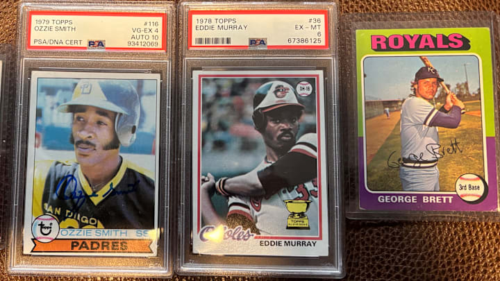 Iconic 1970s rookie baseball cards