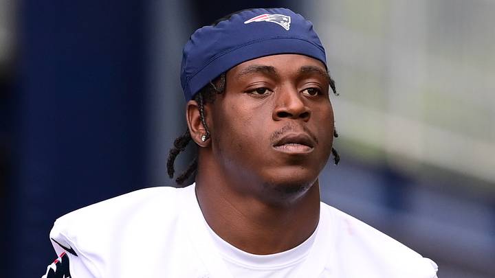 Jul 24, 2024; Foxborough, MA, USA; New England Patriots running back Terrell Jennings (29) walks to the practice field during training camp at Gillette Stadium. Mandatory Credit: Eric Canha-USA TODAY Sports Jul 24, 2024; Foxborough, MA, USA; New England Patriots running back Terrell Jennings (29) walks to the practice field during training camp at Gillette Stadium. Mandatory Credit: Eric Canha-USA TODAY Sports