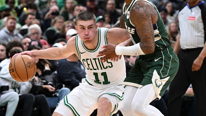 Boston Celtics, Milwaukee Bucks, Payton Pritchard, Giannis Antetokounmpo, Damian Lillard, Jayson Tatum, Al Horford