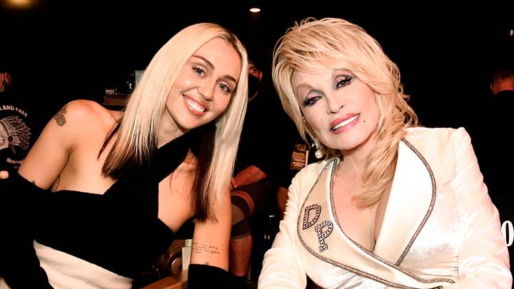 Miley Cyrus and Dolly Parton Miley Cyrus and Dolly Parton