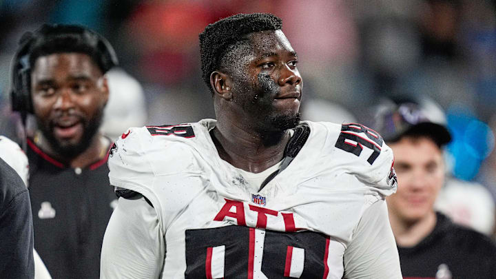 Atlanta Falcons defensive tackle Ruke Orhorhoro is expected to take on a big role in 2025. Atlanta Falcons defensive tackle Ruke Orhorhoro is expected to take on a big role in 2025.