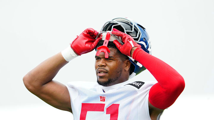 New York Giants linebacker Abdul Carter  