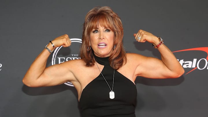 2022 ESPY Awards held at Dolby Theatre Featuring: Nancy Lieberman on July 19, 2022. 2022 ESPY Awards held at Dolby Theatre Featuring: Nancy Lieberman on July 19, 2022.