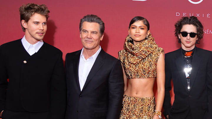 Austin Butler, Josh Brolin, Zendaya Coleman, Timothee Chalamet - "Dune 2" Premiere At Le Grand Rex
