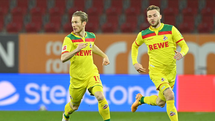 Während die Zeichen bei Florian Kainz (links) auf einen Verbleib beim 1. FC Köln stehen, ist die Lage bei Jannes Horn noch ungewiss. 