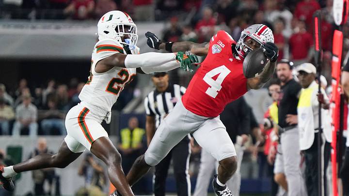 Ohio State star Jeremiah Smith headlines the 2027 NFL Draft wide receiver class and lands with the Miami Dolphins in this NFL Mocks projection.