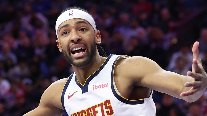 Jan 5, 2026; Philadelphia, Pennsylvania, USA; Denver Nuggets forward Zeke Nnaji (22) reacts to a play against the Philadelphia 76ers during the third quarter at Xfinity Mobile Arena. Mandatory Credit: Bill Streicher-Imagn Images Jan 5, 2026; Philadelphia, Pennsylvania, USA; Denver Nuggets forward Zeke Nnaji (22) reacts to a play against the Philadelphia 76ers during the third quarter at Xfinity Mobile Arena. Mandatory Credit: Bill Streicher-Imagn Images