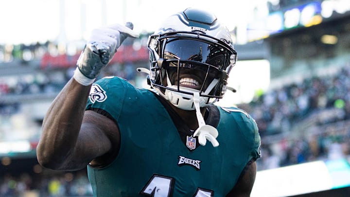 Philadelphia Eagles wide receiver A.J. Brown Philadelphia Eagles wide receiver A.J. Brown