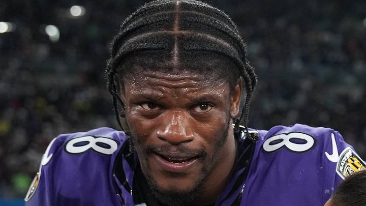 Baltimore Ravens quarterback Lamar Jackson Mandatory Credit: Kirby Lee-Imagn Images
